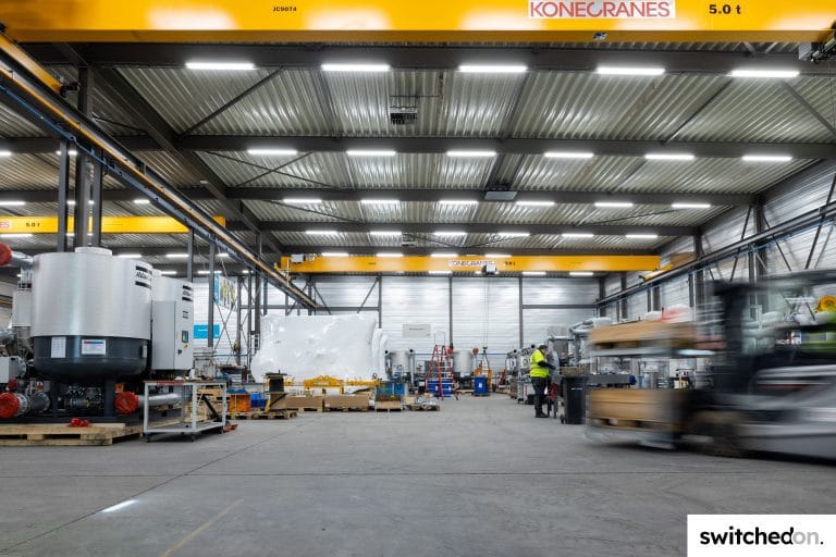 LED verlichting werkplaats